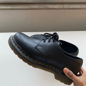 Dr. Martens Black 1461 Ambassador Leather Oxford Shoes